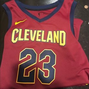 LeBron James Cleveland Cavs away jersey